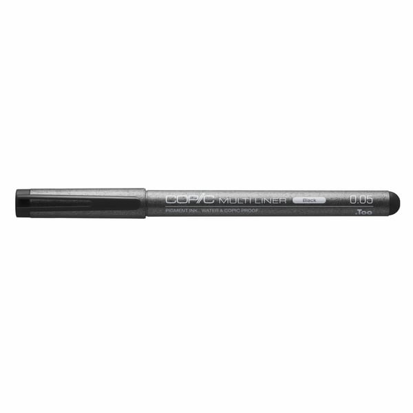 Miniatyrbild 2 av 2: Copic Multiliner filtpenna Extra Fin Svart 1 styck