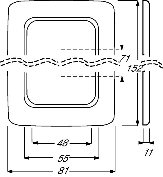Busch-Jaeger SI RAMME 2F / BUSCH 2512-212 2CKA001725A0555