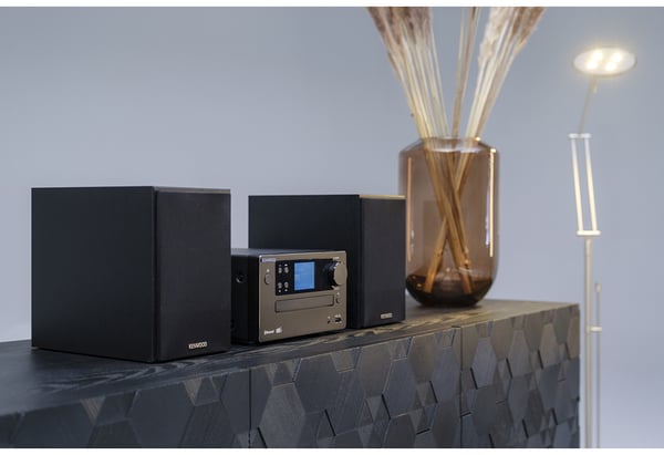 Miniatyrbillede 3 af 7: Kenwood Electronics M-725DAB-B stereoanlæg Home audio micro system 50 W Sort