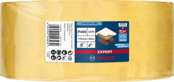 Bosch Expert C470 Slibeskive Super fint grus P400 1 stk