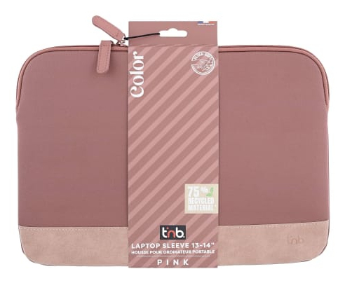 Miniatyrbillede 2 af 4: T'nB SLCOLOR14PK taske og etui til laptop 35,6 cm (14") Lyserød