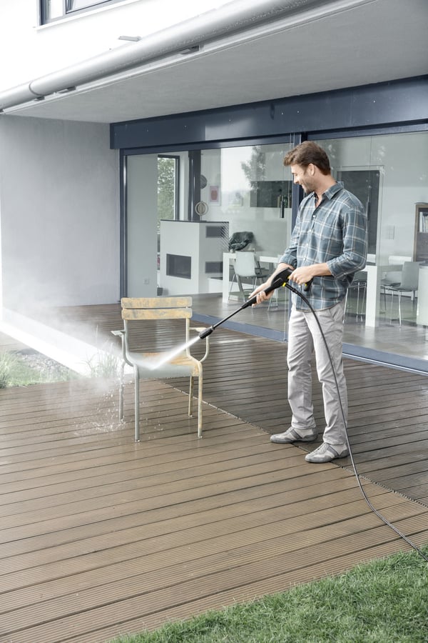 Kärcher K 2 POWER CONTROL högtryckstvätt Upprätt Elektrisk 360 l/h Svart, Gul