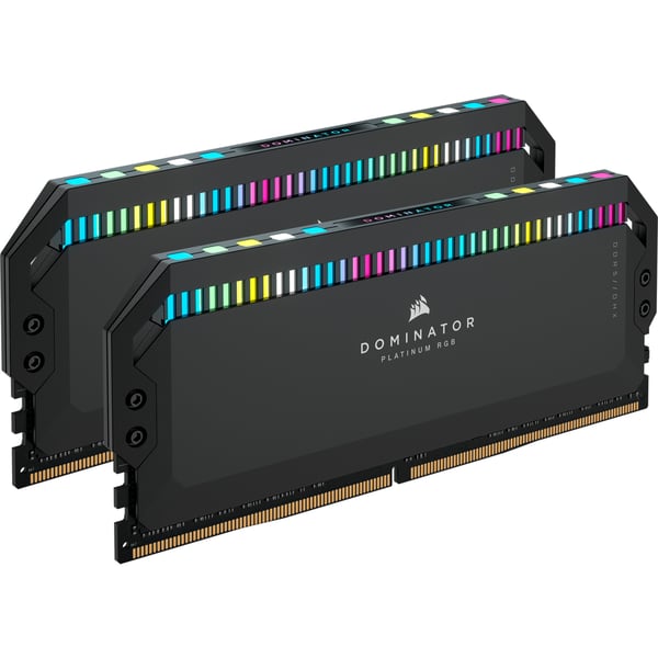 Miniatyrbild 1 av 7: Corsair Dominator CMT64GX5M2B6600C32 RAM-minnen 64 GB 2 x 32 GB DDR5 288-pin DIMM