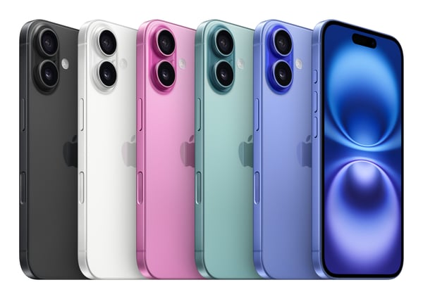 Miniatyrbillede 2 af 6: Apple iPhone 16 Plus 17 cm (6.7") Dual SIM iOS 18 5G USB Type-C 128 GB Blå