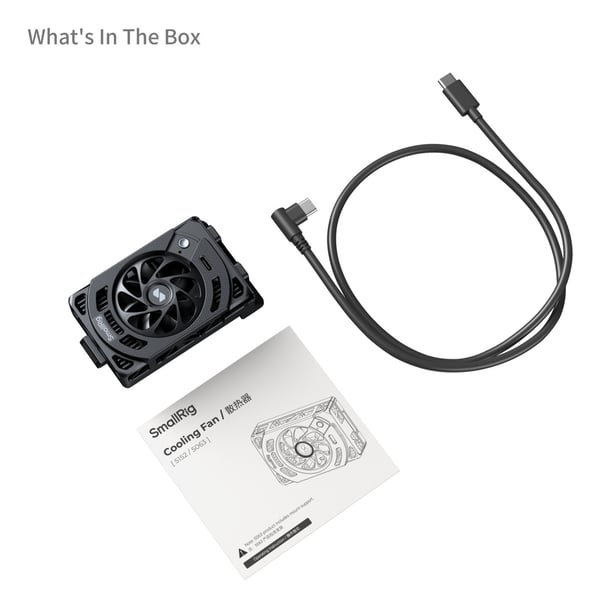 Miniatyrbillede 2 af 3: SmallRig 5063 kamera monteringsdel Køleventilator Sort Universel Canon EOS R5 Mark II & R5& R50 V & PowerShot V1

Compatible with the following Sony cameras when the mount bracket is removed: 

Sony ZV-E1, ZV-E10 II, ZV-E10, ZV-1, ZV-1F, Alpha 7 IV, Alpha 7S III, Alpha 7C, Alpha 7C II, Alpha 7CR, Alpha 6700, FX3, FX30 1 stk