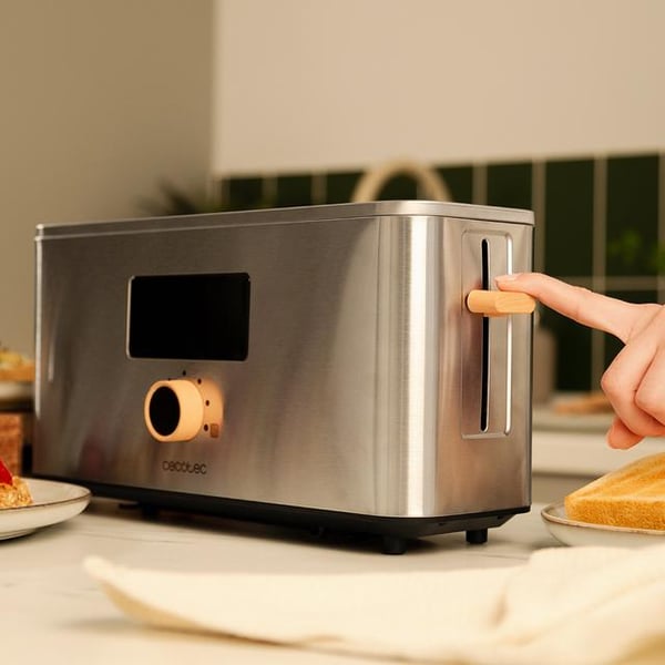 Cecotec 04845 brødrister 7 2 skive(r) 1000 W Rustfrit stål