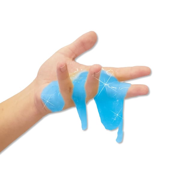 Miniatyrbillede 5 af 5: SES Creative Slime - Marble - Blauwe en roze slijm - Goed uitwasbaar – Kant en klare slijm om mee te spelen en ontdekken - Glutenvrij