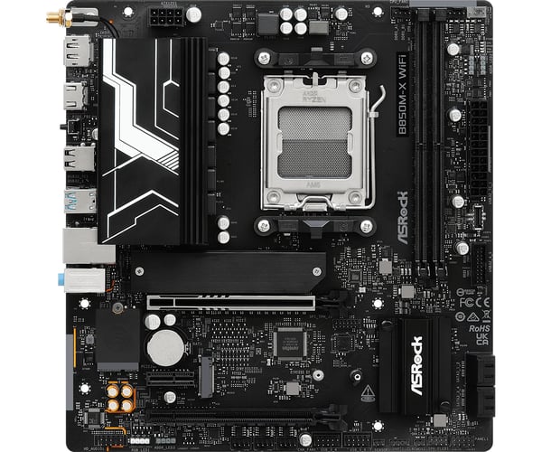 Pikkukuva 2 / 6: ASRock B850M-X WiFi R2.0 AM5 retail - AMD Sockel AM5 (Ryzen Zen4)