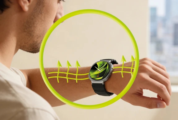 Mobile Origin MO-GW8-BLK Smart bærbart (wearable) tilbehør Rem Sort Fluoroelastomer