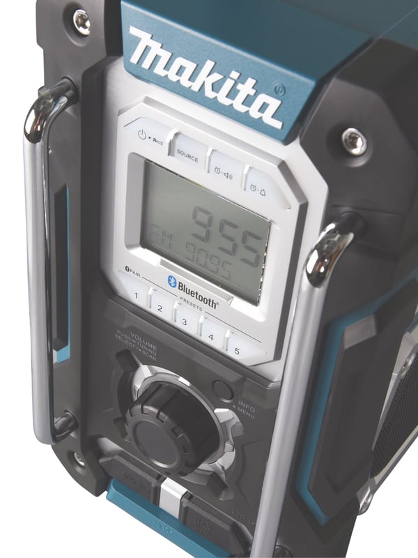 Makita DMR108N radio Kannettava Digitaalinen Musta, Sinivihreä