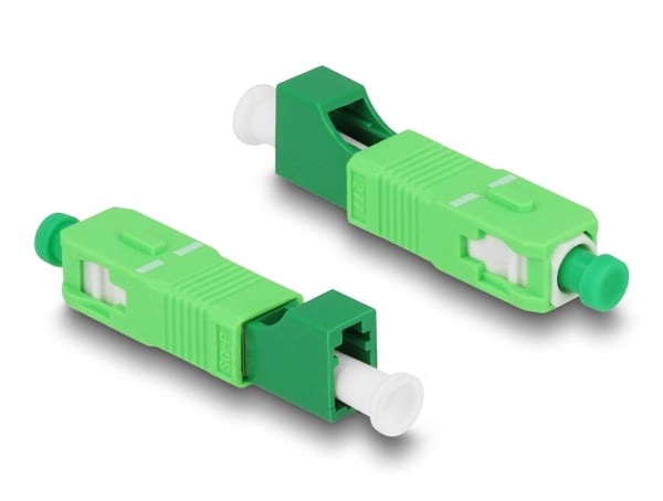 DeLOCK 87940 fiberoptikadaptrar LC/SC 1 styck Grön