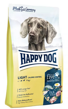 Pikkukuva 1 / 3: Happy Dog fit & vital - Light Calorie Control Aikuinen Egg, Kala, Lammas, Siipikarja, Lohi