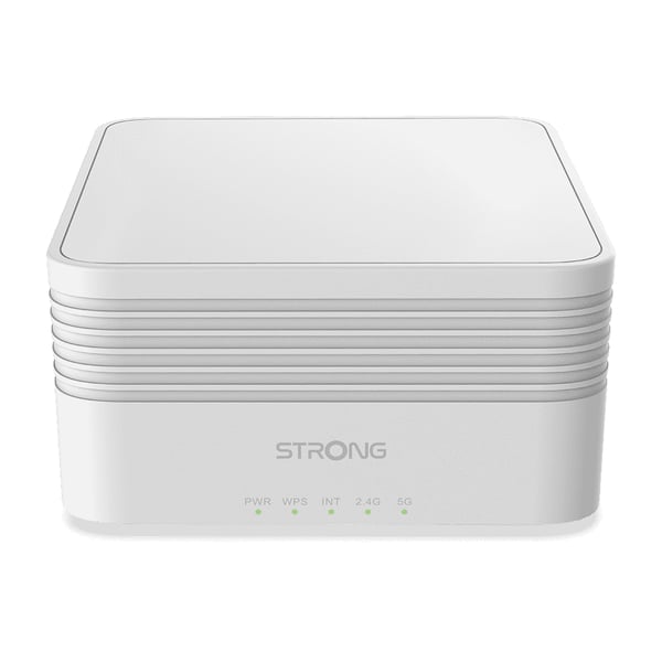 Strong MESHAX3000ADD mesh Wi-Fi-system Dual-band (2,4 GHz / 5 GHz) Wi-Fi 6 (802.11ax) Hvid 3 Intern