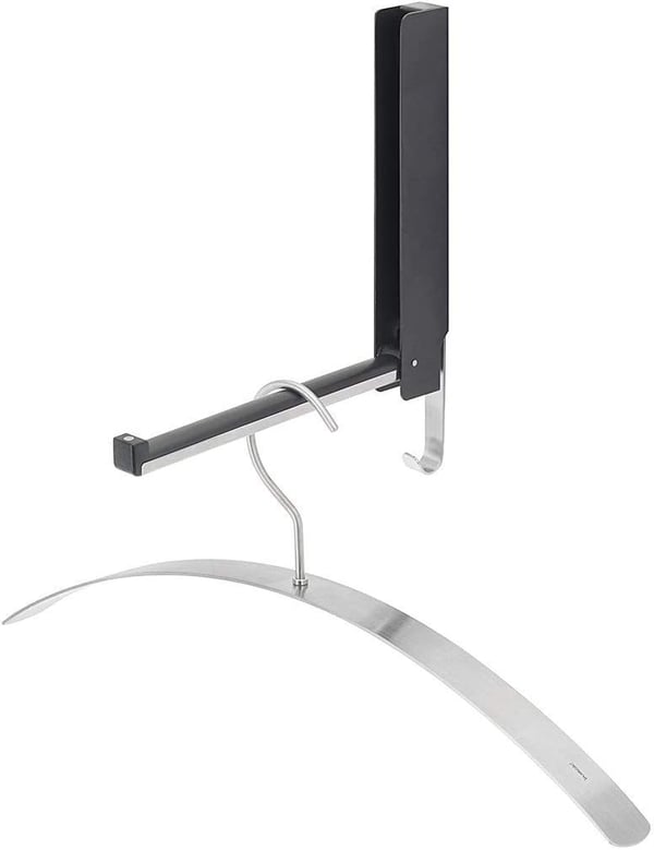 Miniatyrbild 3 av 3: Blomus 63262 förvaringskrok inomhus Universalkrok Svart, Silver 1 styck