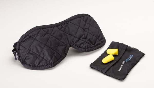 Cocoon ES03 sovemaske Sort, Grå