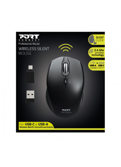 Port Designs PORT Connect 900713 mus Kontor Ambidextrous