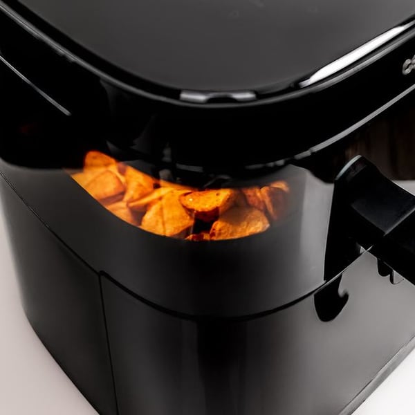 Miniatyrbild 11 av 14: Cecotec 03292 fritös Single 6 l Fristående 2200 W Varmluftsfritös Svart