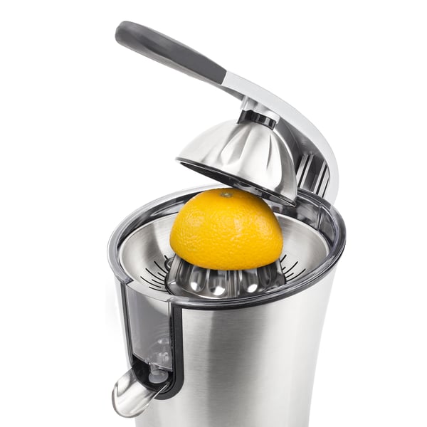 Princess 201860 elektrisk citruspress 300 W Svart, Rostfritt stål