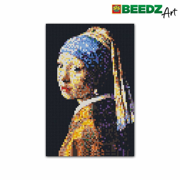 Miniatyrbild 4 av 4: SES Creative Beedz art Vermeer - Girl with a Pearl Earring