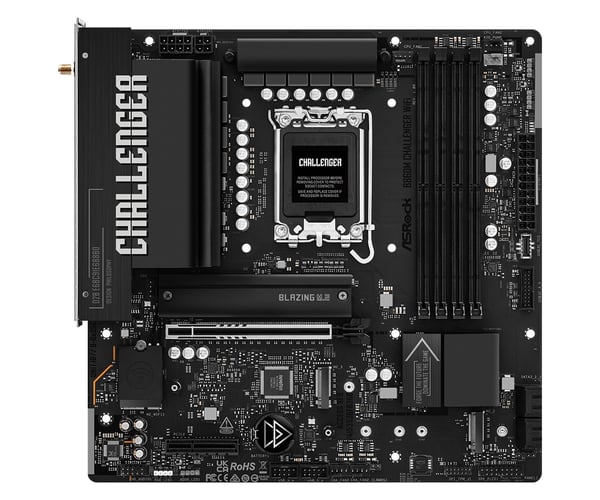 Asrock B860M Challenger WiFi Intel B860 LGA 1851 (Socket V1) micro ATX