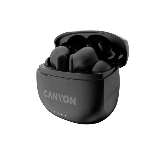 Canyon CNS-TWS8B hörlur och headset True Wireless Stereo (TWS) I öra Samtal/musik/sport/vardag Bluetooth Svart