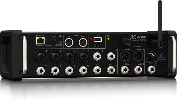 Pikkukuva 3 / 9: Behringer XR12 miksauslaite 12 kanavaa Musta