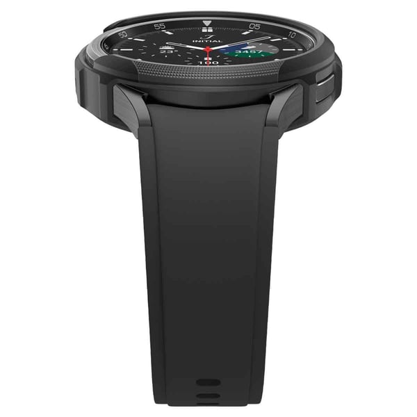 Spigen Case Liquid Air Kotelo Musta Termoplastinen polyuretaani (TPU)