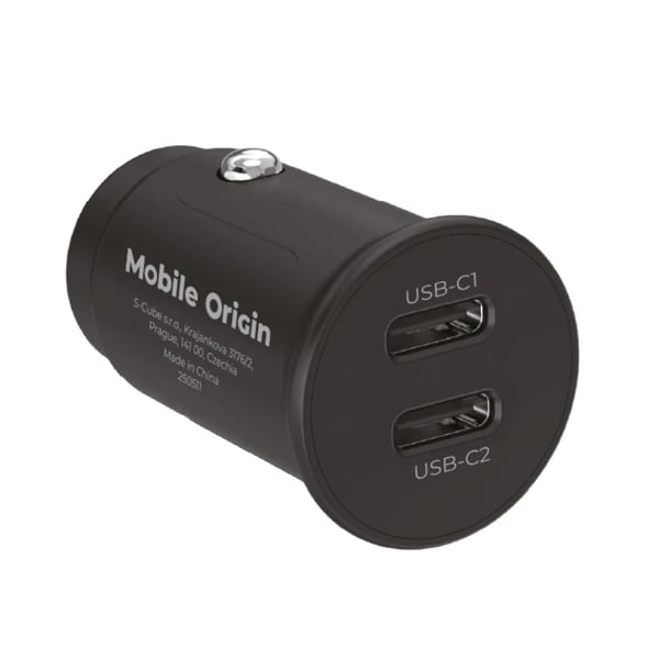 Mobile Origin MO-30WSCCH-CA20 oplader til mobil enhed Smartphone, Tablet Sort Cigartænder Hurtig opladning Automatisk
