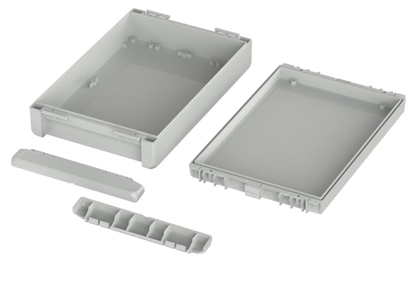 Bopla B 261706 ABS 7035 elektrisk skab IP66, IP68