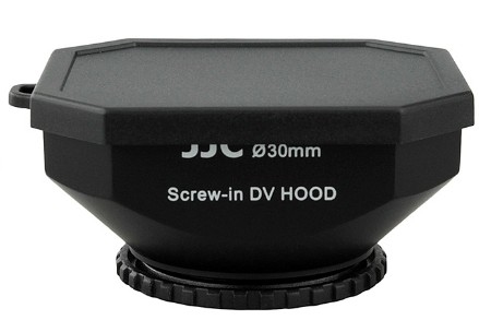 Miniatyrbild 1 av 5: JJC LH-DV30B linslock 3 cm Rund Svart