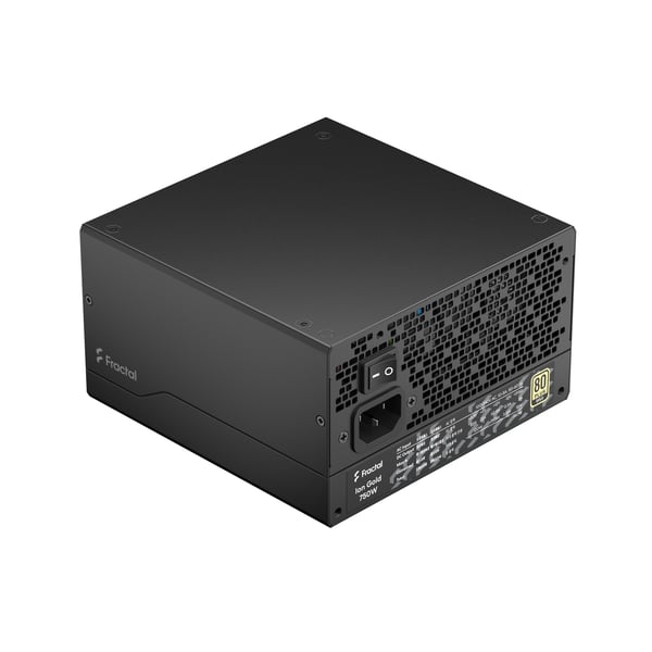 Miniatyrbild 6 av 16: Fractal Design Ion+ 750W Gold strömförsörjningsenheter 24-pin ATX ATX Svart