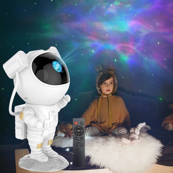 Extralink Sternenhimmel-Projektor, Galaxie-Projektor | Nachtlampe, Projektor | für Kinder, in Form eines Astronauten