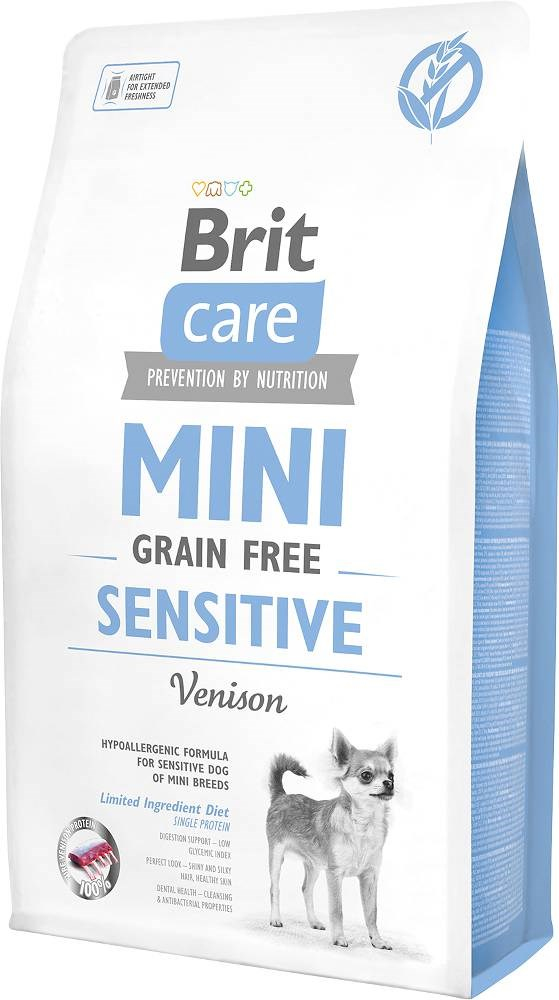 Brit Care Sensitive Grain Free Venison 2 kg Voksen Vildt