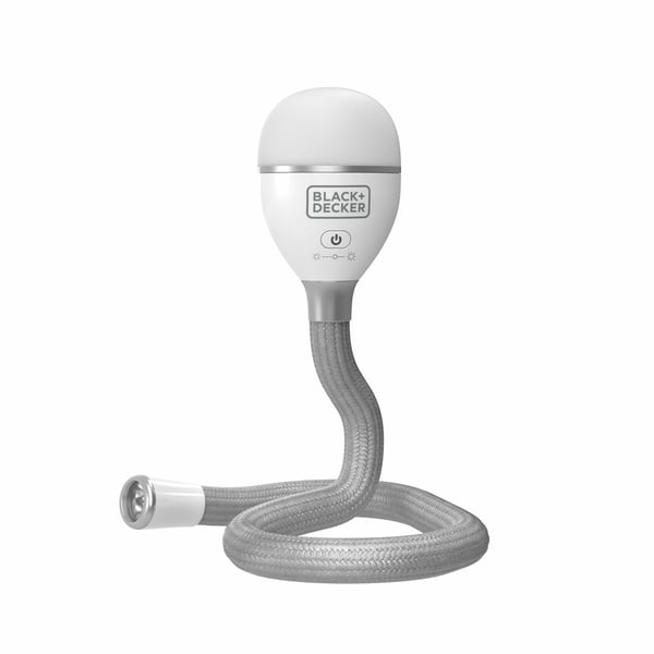 Pikkukuva 2 / 11: Black & Decker BDCFSL01-XJ pöytävalaisin 4,5 W LED Harmaa, Valkoinen