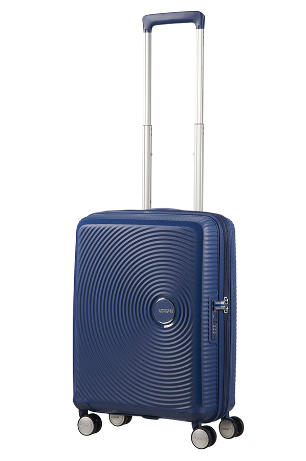 Miniatyrbild 3 av 8: American Tourister Spinner Expandable Resväska Hårt skal Marinblå 35,5 l Polypropylen (PP)