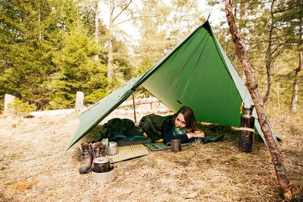 AMAZONAS AZ-3080021 hängmatta Upphängningsbar hängmatta 1 personer Polyester Grön