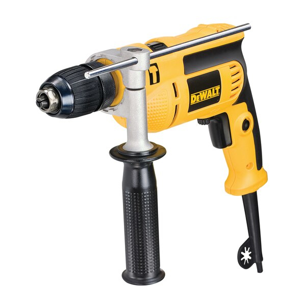 DeWALT DWD024S-QS borr utan nyckel Svart, Gul