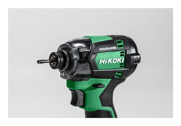 Hikoki WH18DCW4Z sähköruuvimeisseli ja iskuruuvitaltta 3400 RPM Musta, Vihreä