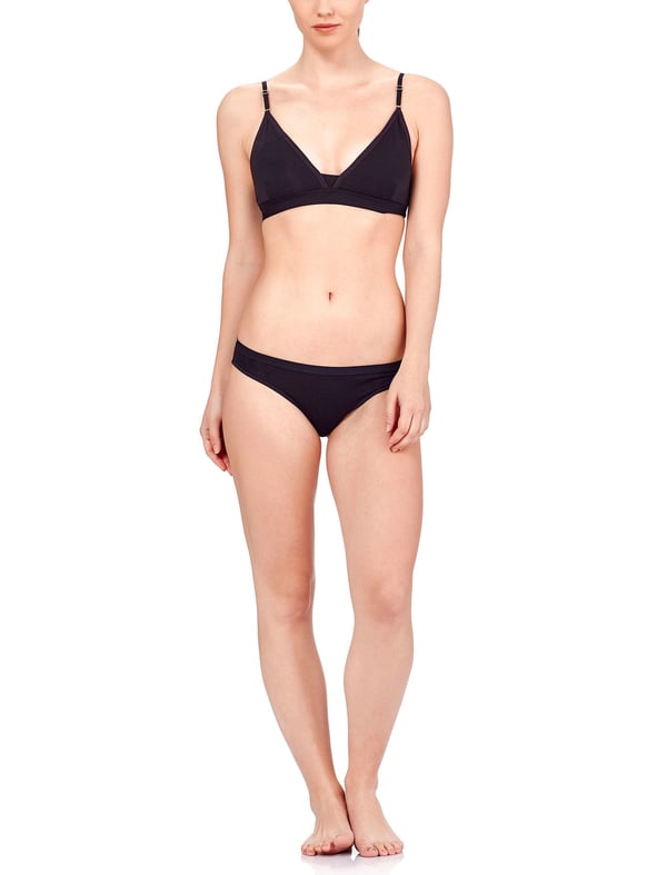 Icebreaker 103164001 S underbuks Bikini trusser Sort