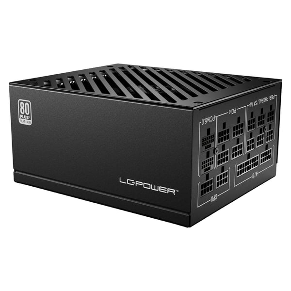 LC-Power LC1200P V3.0 strömförsörjningsenheter 1200 W 20+4 pin ATX ATX Svart