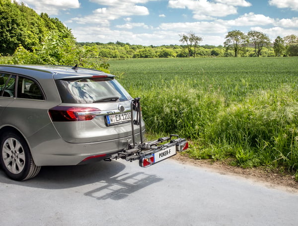 Miniatyrbillede 5 af 7: EUFAB POKER-F Bil cykelholder Tilkoblingsanordning til bag på bilen Sort, Grå
