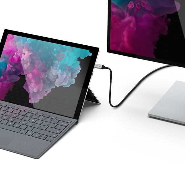 Miniatyrbillede 3 af 4: ALOGIC ULMDPDP02-SGR DisplayPort kabel 2 m Mini DisplayPort Sort, Grå