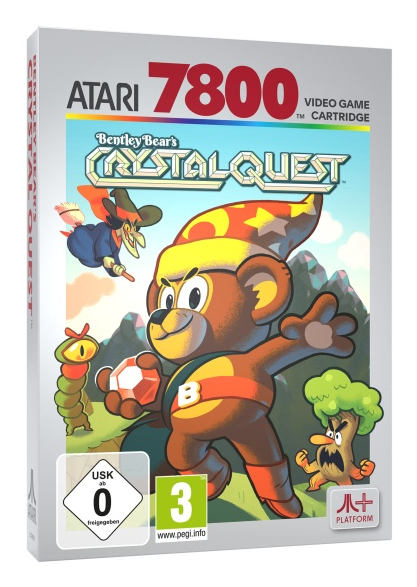 PLAION Bentley Bear's Crystal Quest Standard Engelska Atari 7800+