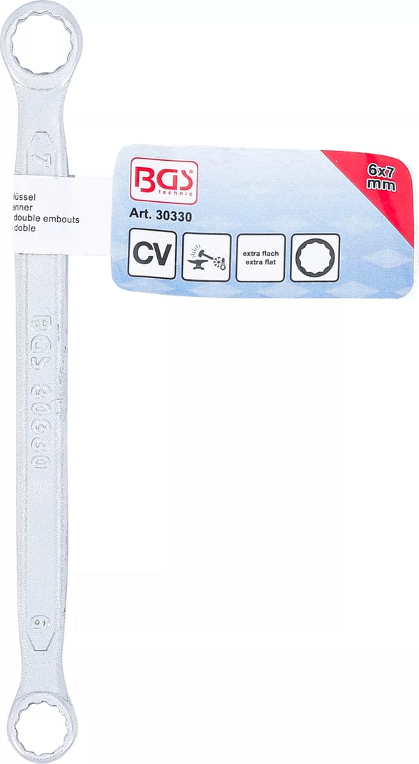 Pikkukuva 2 / 5: BGS technic Double Ring Spanner