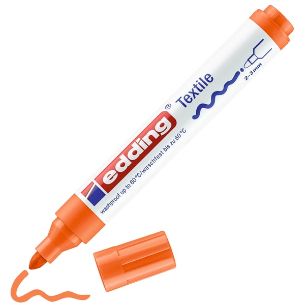 Edding 4500 speedmarker 1 stk Rund spids Orange