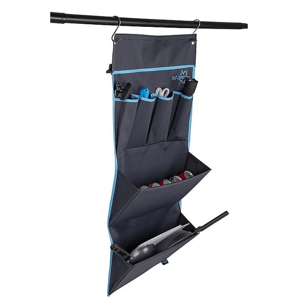 Miniatyrbillede 6 af 9: Bo-Camp 1771520 bøjleopbevaring organisator Polyester Anthracit