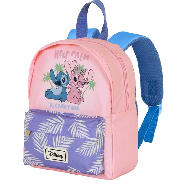 Karactermania Lilo and Stitch Keep rygsæk Skolerygsæk Blå, Lyserød