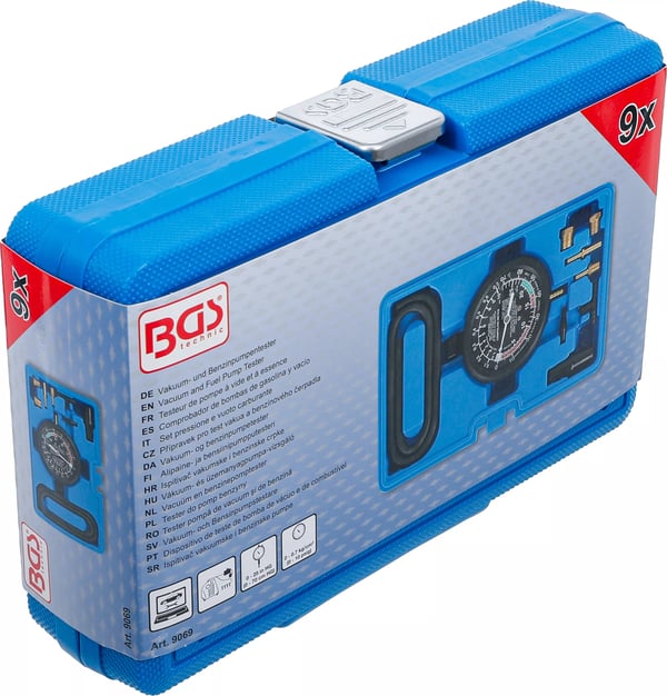 BGS technic Vacuum and Fuel Pump Tester