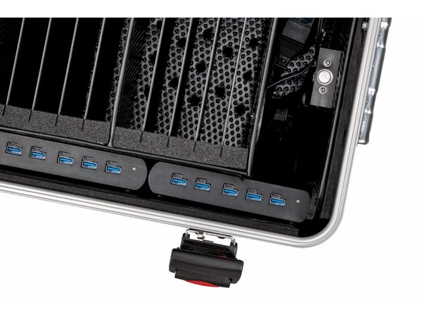 Parat PARAPROJECT MicroCase TC15 Tablet Sort Vekselstrøm Indendørs, Udendørs