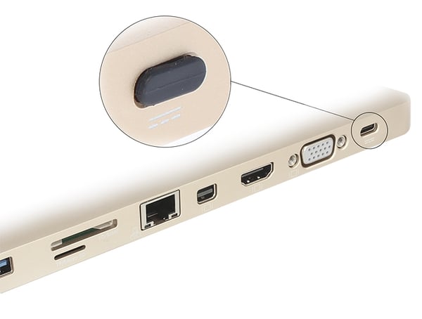 Pikkukuva 3 / 3: DeLOCK 64014 pistorasian kansi USB Type-C Musta 10 kpl